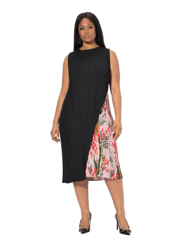 Ulla Popken Midikleid in schwarz