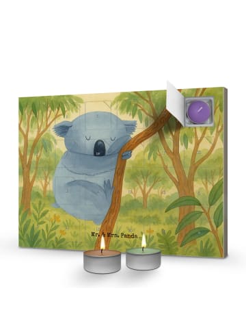 Mr. & Mrs. Panda Duftkerzen Adventskalender Koalabär Design ohne... in Weiß