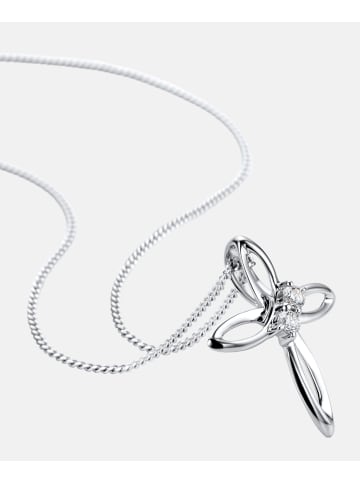 Diamant L'éternel Halskette aus 375 Weißgold mit Diamant
