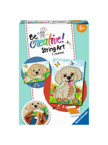 Ravensburger Bastelprodukte String Art Hunde 6-99 Jahre in bunt