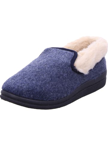 Scandi Hausschuh in blau
