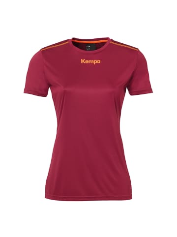 Kempa Shirt POLY WOMEN in deep rot