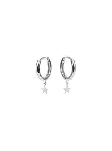 Luxenter Ohrringe aus 925er Sterlingsilber mit Rhodiumbeschichtung – Estrella