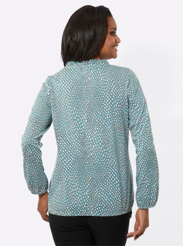 WITT WEIDEN Druck-Shirt in ozean-ecru-bedruckt