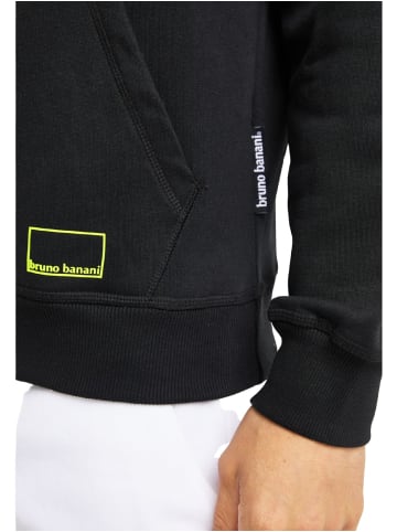 Bruno Banani Hoodie ohne Reißverschluss COLE in Schwarz