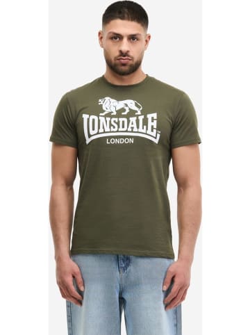 Lonsdale T-Shirt "Logo" in Grün