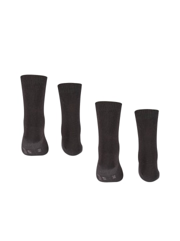Falke Socken 2er Pack in Schwarz