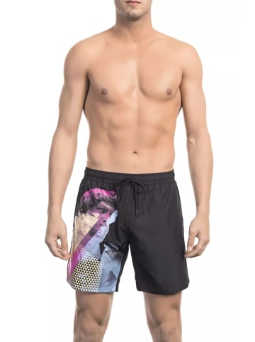 Bikkembergs Schwarz Polyester Herren Bade Kurz