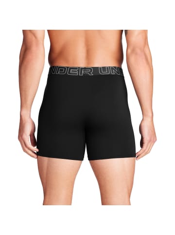 Under Armour Boxershort 6er Pack in Schwarz