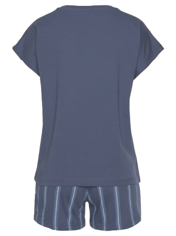 VIVANCE DREAMS Shorty in blau-gestreift