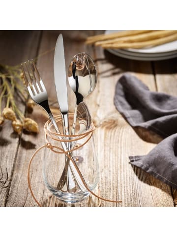 like. by Villeroy & Boch 24-tlg. Besteckset Essential in Silber – in silber