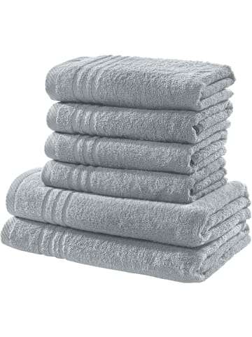 REDBEST Frottier Frottier-Set uni 6-tlg. New York in hellgrau