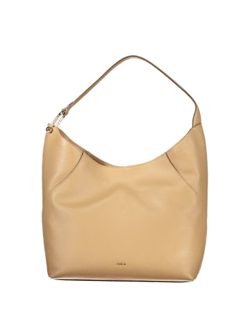 Furla Braune Leder-Handtasche