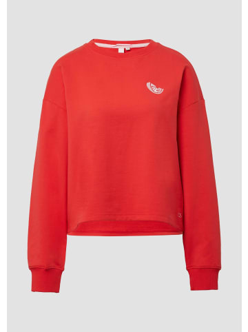 QS Sweatshirt in 31D0_chilirot