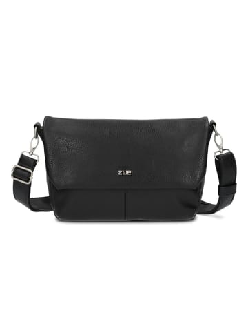 Zwei Mademoiselle.M Messenger 33 cm Laptopfach noir