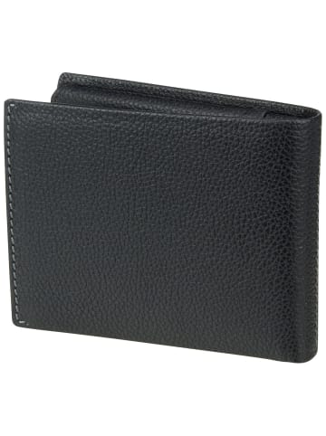 Braun Büffel Geldbörse Prato RFID in Schwarz