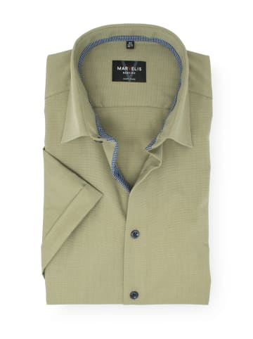 MARVELIS Body Fit Businesshemd in Olive 47