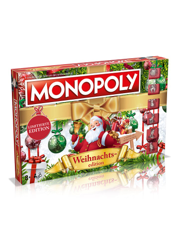 Winning Moves Monopoly Weihnachten Gesellschaftsspiel Brettspiel in bunt
