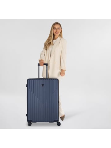 Guess Olbia 4 Rollen Trolley L 74 cm in blue