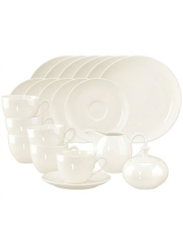 Seltmann Weiden 20er Set Kaffeeservice Savona Fine Diamond in creme