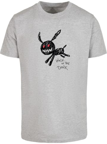 Mister Tee T-Shirt "Walk In The Dark Tee" in Grau