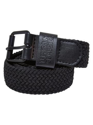 Urban Classics Urban Classics Unisex Elastic Belt Set Kids in black/bodegagreen