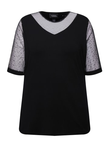 Ulla Popken Shirt in schwarz
