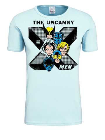 Logoshirt T-Shirt X-Men in hellblau