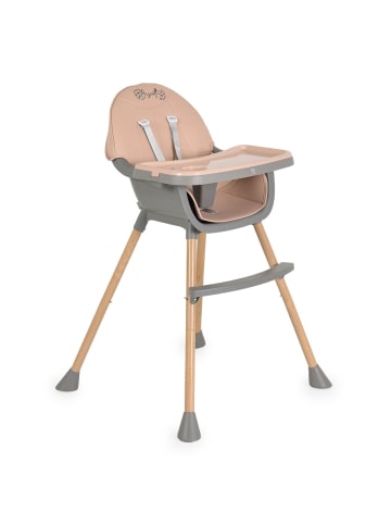 Moni Kinderhochstuhl Biscotti 2 in1 in rosa