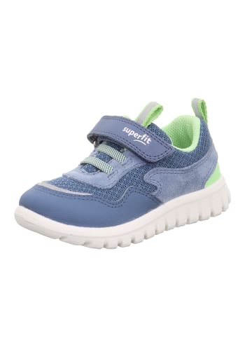 superfit Lauflernschuh SPORT7 MINI in Blau/Hellgrün