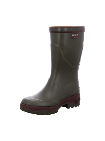 AIGLE Gummistiefel in Oliv