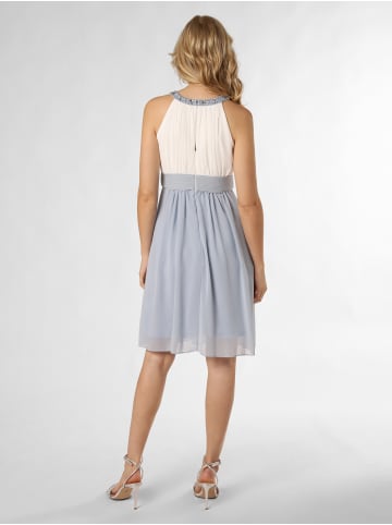 Marie Lund Abendkleid in hellblau ecru - 0006