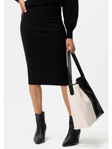 LASCANA Midirock in schwarz