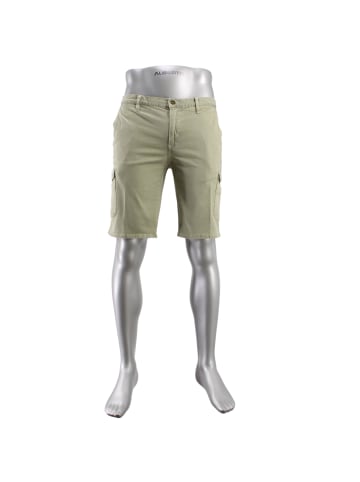 ALBERTO Broken Twill Shorts in Hellgrün