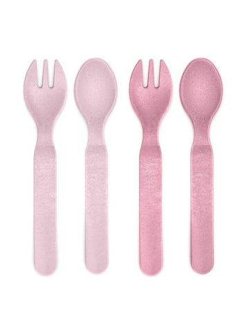 Reer Growing Besteck 2er Set rosa in Rosa ab 6 Monate