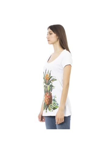 Just Cavalli Weiß Baumwolle Damen T-Shirt