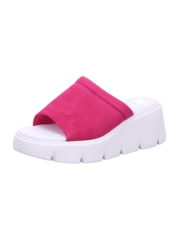 rieker Pantoletten in fuchsia