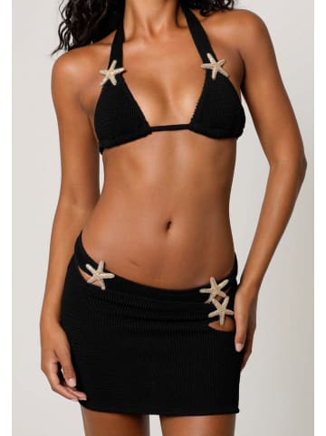 Moda Minx Minirock Starfish Scrunch in Black