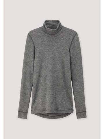 Hessnatur Rollkragen-Shirt in anthrazit