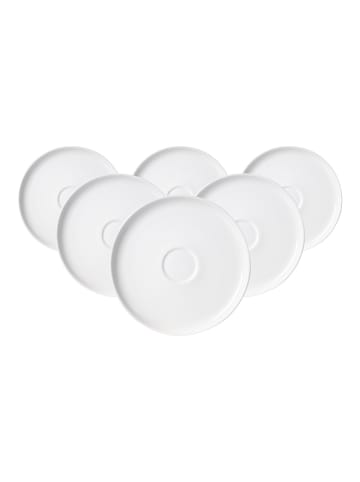 Ritzenhoff & Breker 6er Set Espressountertassen Skagen in Weiß ø 11 cm in weiß