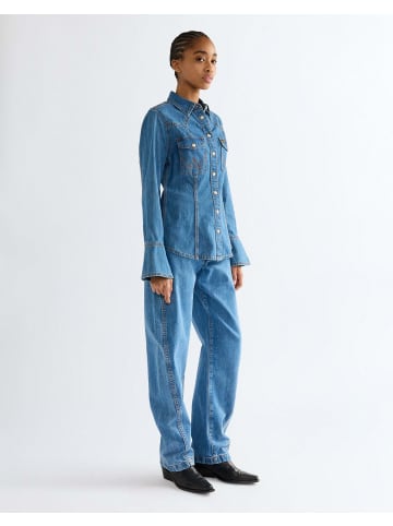 Wrangler Jeanshemd Super Western in Cowboy Fade