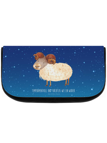 Mr. & Mrs. Panda Organizer Sternzeichen Widder mit Spruch in Sternenhimmel Blau