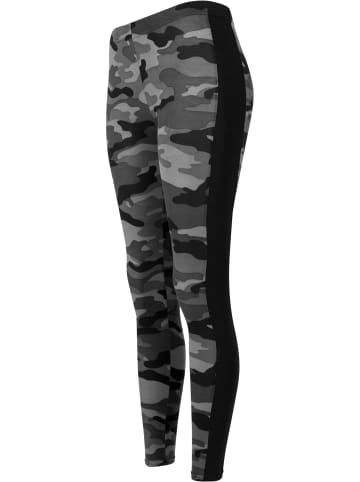 Urban Classics Leggings in Grau Flecktarn