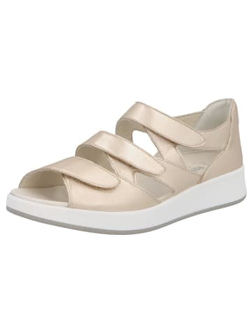 Solidus Damen Pantoletten Hannah - Weite H in Beige
