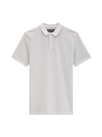 Marc O'Polo Poloshirt Piqué shaped  garment-dyed in Concrete Clay