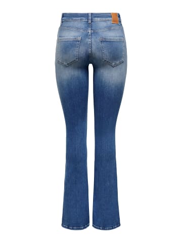 ONLY Flared fit jeans in Medium Blue Denim
