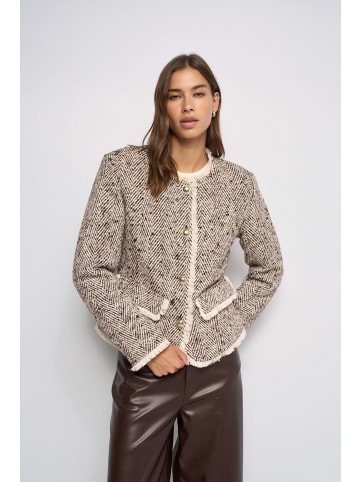 Jacke Tweed in Light Brown V1