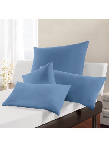 Erwin Müller Interlock-Jersey Kissenbezug in rauchblau