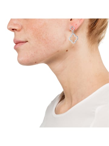 Steel_Art Ohrringe Damen Kiana poliert in silberfarben poliert