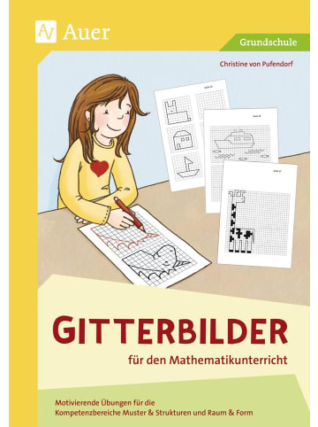 Auer Verlag Gitterbilder für den Mathematikunterricht | Motivierende Übungen für die...